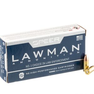 1000 Rounds of 9mm Ammo by Speer Lawman - 124gr TMJ