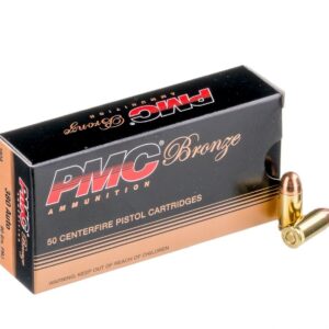 50 Rounds of .380 ACP Ammo by PMC - 90gr FMJ