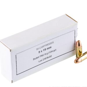 1000 Rounds of 9mm Ammo by Prvi Partizan - 124gr FMJ