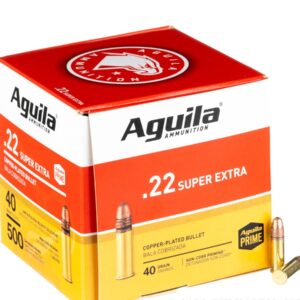500 Rounds of .22 LR Ammo by Aguila - 40gr CPRN