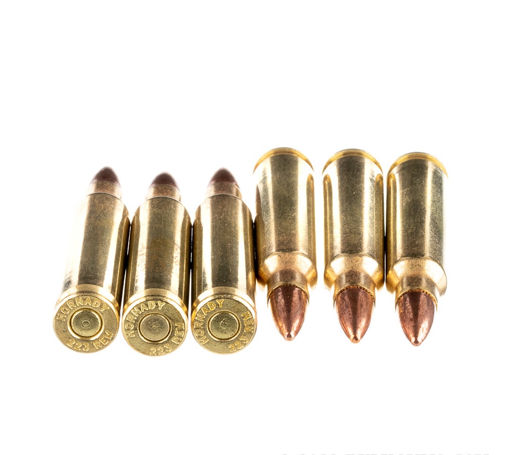 50 Rounds of .223 Ammo by Hornady - 55gr FMJBT - Image 2