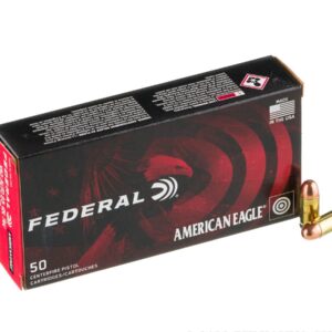 50 Rounds of .380 ACP Ammo by Federal - 95gr FMJ
