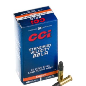 500 Rounds of .22 LR Ammo by CCI - 40gr LRN