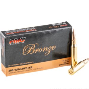 500 Rounds of .308 Win Ammo by PMC - 147gr FMJBT