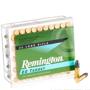 100 Rounds of .22 LR Ammo by Remington Target - 40gr LRN