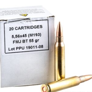 1000 Rounds of 5.56x45 Ammo by Prvi Partizan - 55gr FMJBT M193