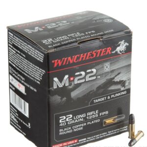 500 Rounds of .22 LR Ammo by Winchester M-22 - 40gr CPRN