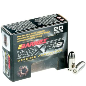 20 Rounds of .380 ACP Ammo by Barnes - 80gr TAC-XP HP