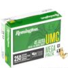 250 Rounds of .45 ACP Ammo by Remington - 230gr MC