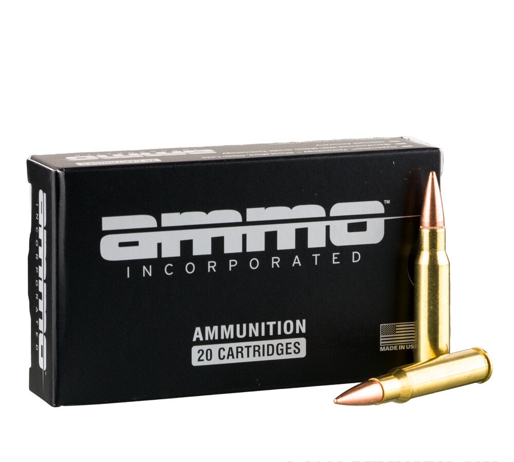 500 Rounds of .308 Win Ammo by Ammo Inc. - 150gr FMJ
