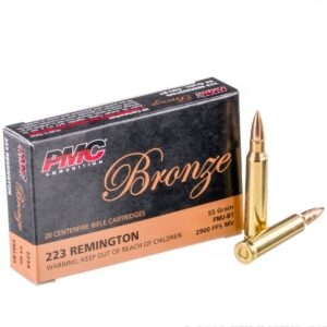 1000 Rounds of .223 Ammo by PMC - 55gr FMJBT