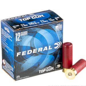 250 Rounds of 12ga Ammo by Federal Top Gun - 2-3/4" 1 1/8 ounce #9 shot