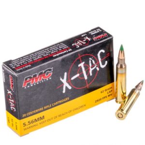 1000 Rounds of 5.56x45 Ammo by PMC - 62gr FMJ XM855
