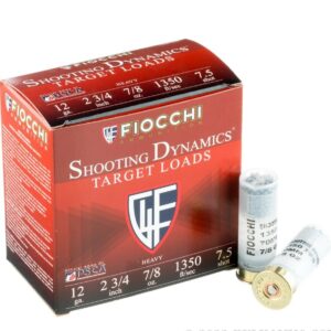 250 Rounds of 12ga Ammo by Fiocchi - 7/8 ounce #7.5 shot