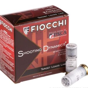 250 Rounds of 12ga Ammo by Fiocchi - 1 ounce #7 1/2 shot
