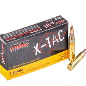 1000 Rounds of 5.56x45 Ammo by PMC - 55gr FMJ