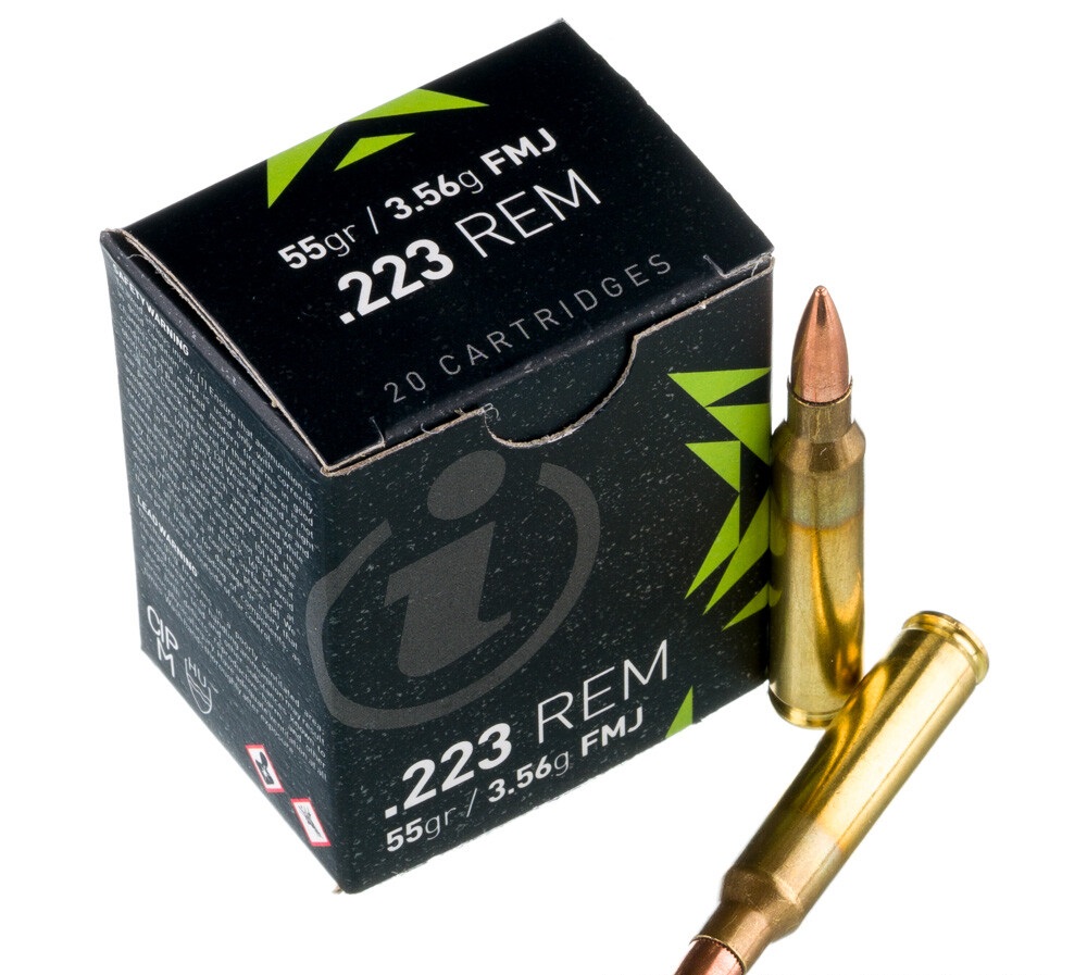 1000 Rounds of .223 Ammo by Igman - 55gr FMJ