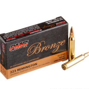 1000 Rounds of .223 Ammo in Battle Packs by PMC - 55gr FMJBT